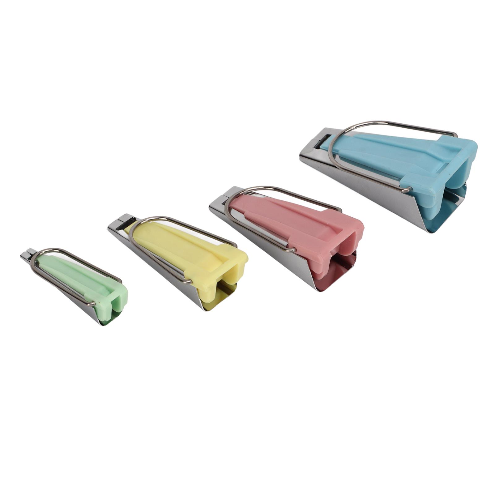 

4 шт. Косые бейки 6 мм 12 мм 18 мм 25 мм Нержавеющая сталь Пластиковые бейки набор для шитья ткани