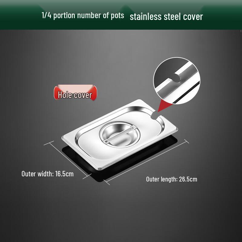 

Commercial Stainless Steel Rectangular Food Pan