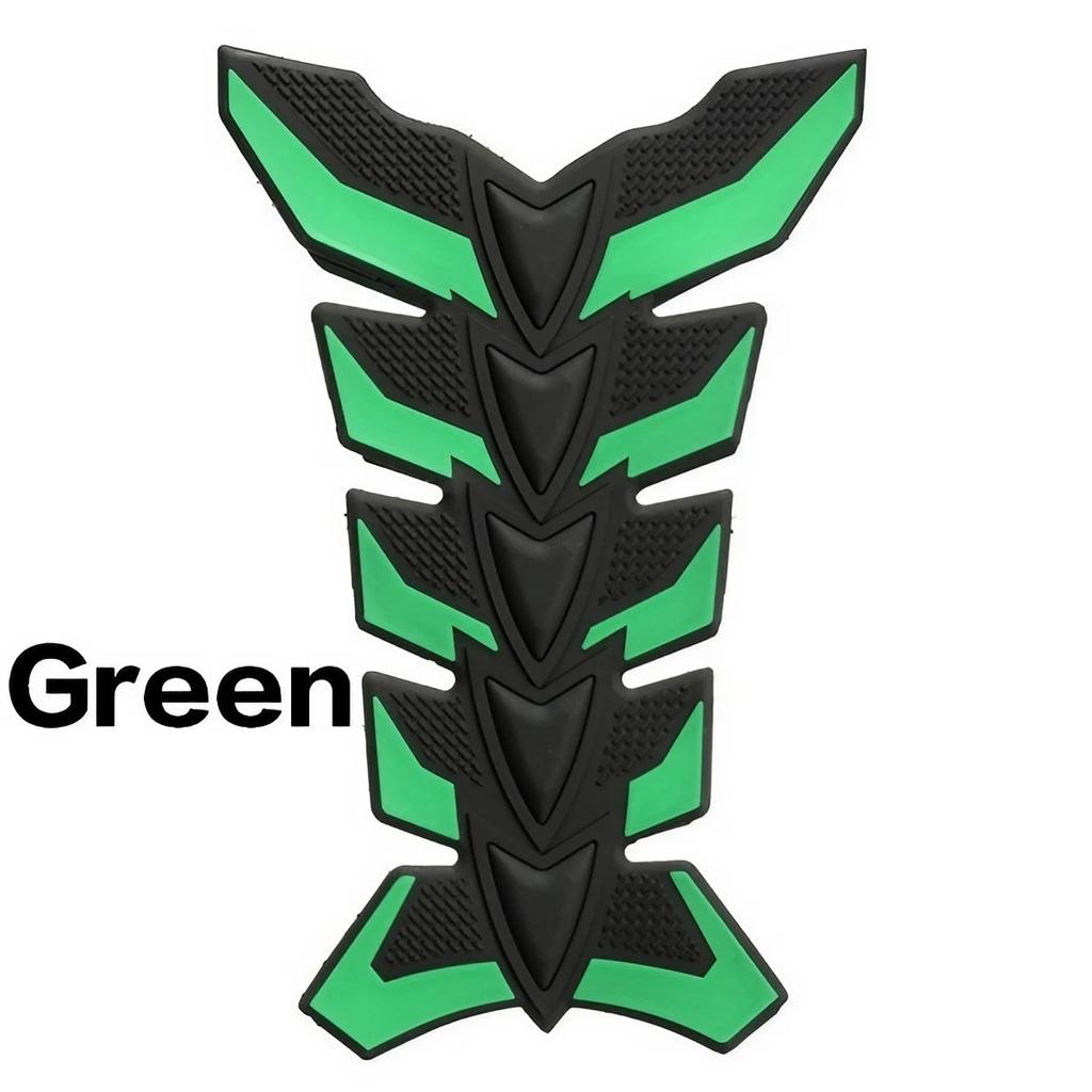 Motorcycle Oil Tank Stickers Car-styling 3D Carbon Fiber Motorcycle Tank Pad Tankpad Protector Sticker Fish Bone Style