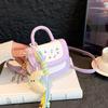 2026 Hot Sale Super Cute Little Girl Cartoon Bag Trend Children's Outing Crossbody Bag Little Envelope Cherry Print Handbags