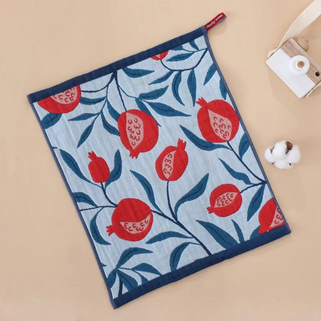 34x40cm Large 4-Layer Pure Cotton Gauze Towel Quick-Dry Kitchen Dish Cloth Tea Towel Decorative for Home Restaurant Daily Use