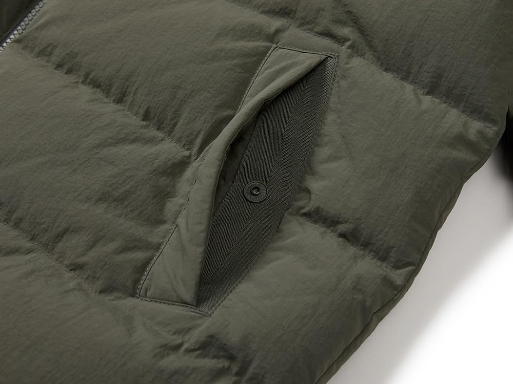 Snow Peak Land Lightweight Down Jacket Down and Size L GS-S25WMGDJ60, Outerwear, Jacket, Men's Women's, Khaki,