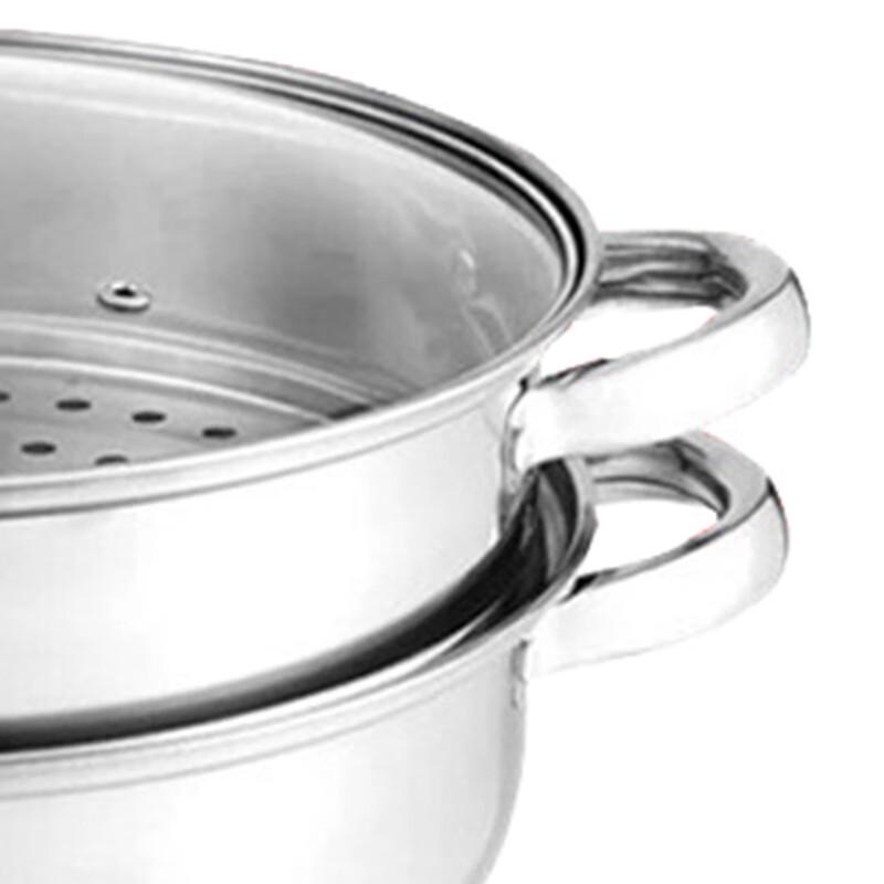 ZipoYa Stainless Steel Double Layer Steamer
