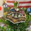 Scratch-proof Acrylic Souvenir 2D America 250th Anniversary Ornament 250 Years Patriotic Hanging Decoration 1776-2026 Commemorative Gifts for