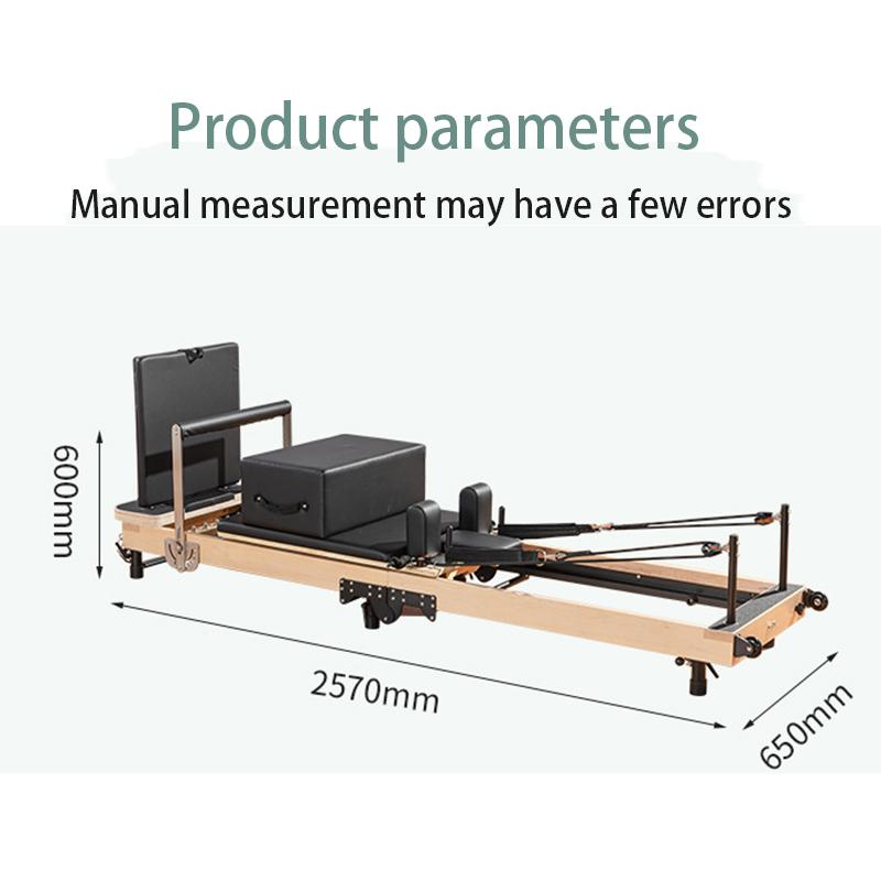 Lit Pliant Pilates Équipement de Fitness Studio de Yoga Salle de Sport Machine Reformeur Pilates Échelle Club Privé Maison Musculation Exercice