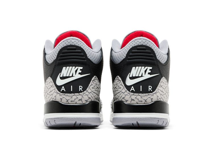 Jordan 3 Cemento Negro Retro (2024) (GS)