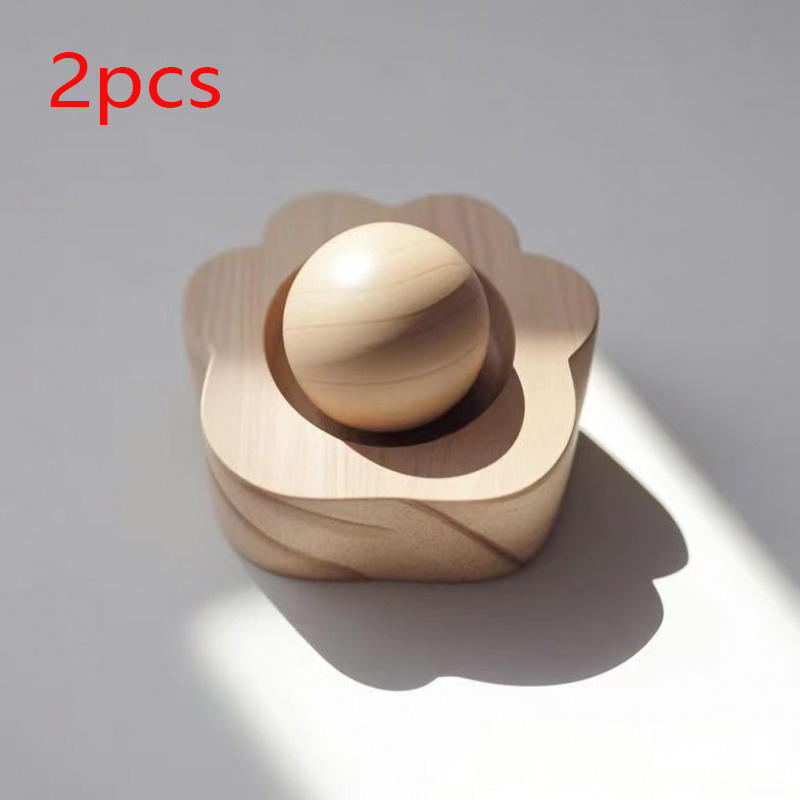 Diffuseur d'huiles essentielles en bois de pin naturel Mini Portable Ornement Parfum Aromathérapie pour Voiture Chambre Salon Salle de Bain Bureau Décoration