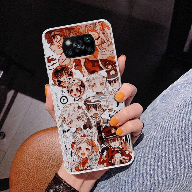 

Anime Toilet Bound Hanako Kun Phone Case For Xiaomi Poco X7 X6 X5 Pro F7 Ultra Redmi 15C 15 13C 13 12C 12 10 10A 10C 9 9A 9C 9T Redmi 13C