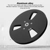 Metal Takeup Reel 1/4 7 Inch Empty Tape Reel 3 Holes Wind Resistance Holes Open Reel Sound Takeup Reel for Recording Nab