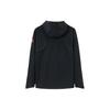 Anta Champion All-Weather Series Solid Color Zipper Warm Woven Hooded Sports Jacket Men Jacket Basic-Black 152410611-3