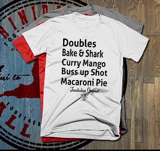

Trinidad t-shirt Trinidad and Tobago flag TNT Carnival Soca Island Trini Foodie 3XL