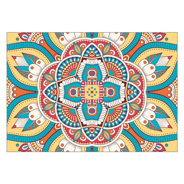 Entrance Door Bohemian Mandala Pattern Carpet Non -Slip Bath Mat Soft Living Room Bedroom Decorative Carpet Mat For Children