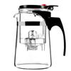 One Button Filter Convenient Teapot High Quality Heat Resistant Glass Teapots Indoor Office Puer Coffee Teaware with Strainer