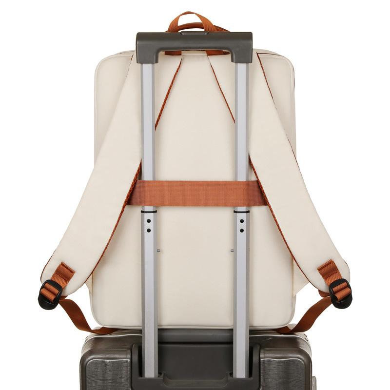 TS JYL laptop bag,Cross-Border Backpack Men Travel Simple Student Women Laptop Backpack