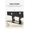 Ambitful 110cm Photography Heavy Ring Light Wall Mount Ceiling Triangle Boom Arm Studio Strobe Lights,Softbox Support Stand