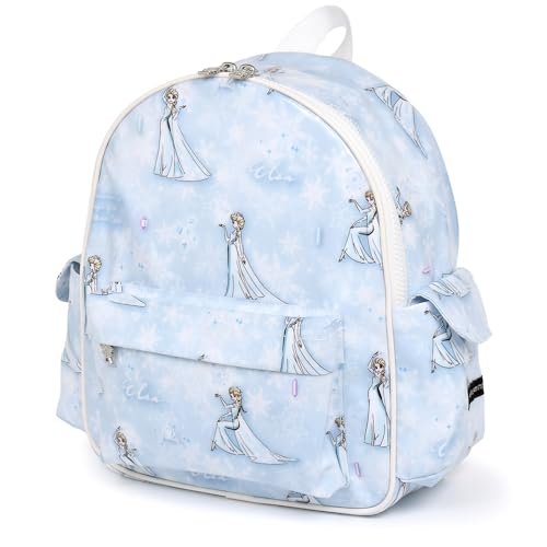 

COLORFUL CANDY STYLE Disney Backpack for Girls, Lightweight, Perfect for School, Field Trips, and Kindergarten, featuring Princess Elsa from Frozen (N