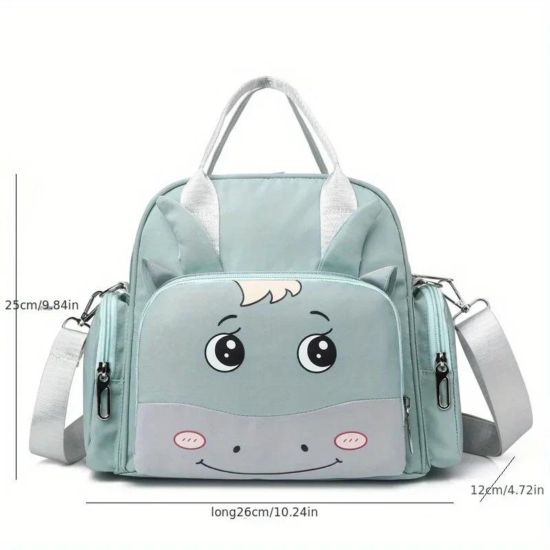 

Mommy Bag Hospital Bag Multi-Pocket Shoulder Handbag Diaper Bag Tote Large Baby Diaper Bag Waterproof Travel Diaper Tote Purse зелений