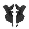 Automobilio priekinio stiklo šoninis gaubto apvadas, kampinis apvadas, valytuvų apdailos dangtelis Toyota Land Cruiser Prado LC120 LC150 2003-2009
