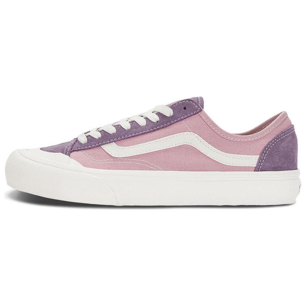 Vans Style 136 Versatile Warm Waterproof Low-Top Skate Shoes Unisex Sneakers Purple VN0A4BX9LVN