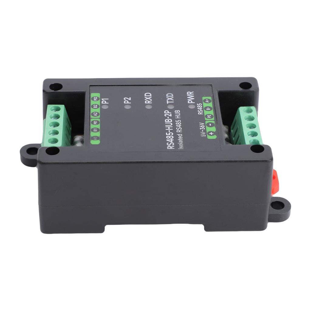 Industrial Grade 2 Channel 485 Hub 300 To 460800bps Wide Baud Rate Isolated 485 Hub Supports Network Relay Extension