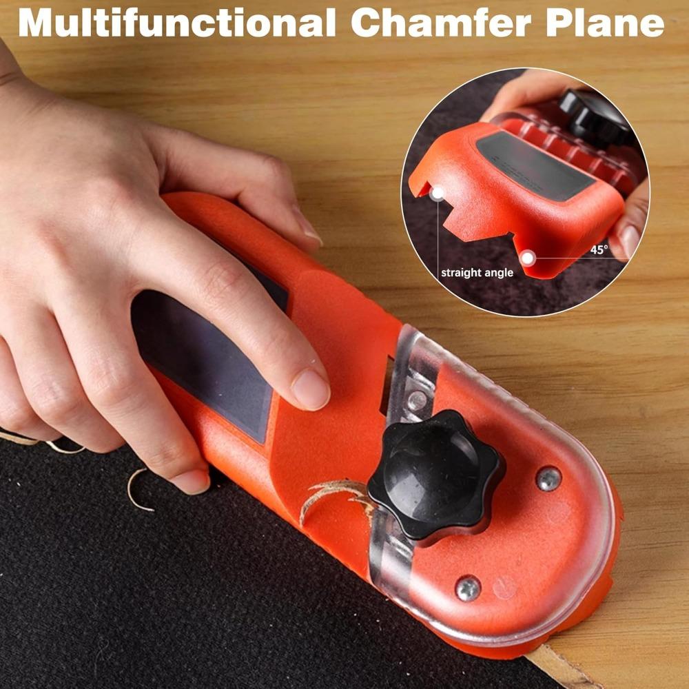 Plasterboard Chamfer Bevel 45° Plane Gypsum Right Angle Device Woodworking Planer Framing Corner Cutting Edge Trimming Tool