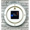 Santell Made in Japan Brain Training! Wall/Tabletop Reverse Clock SQ14-BK