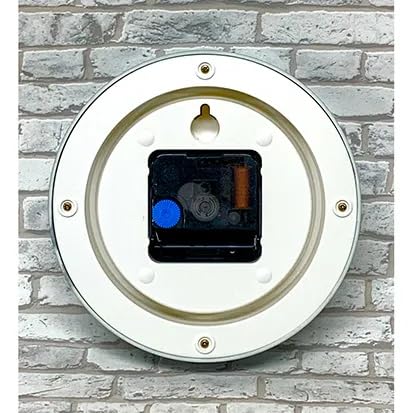 Santell Made in Japan Brain Training! Wall/Tabletop Reverse Clock SQ14-BK