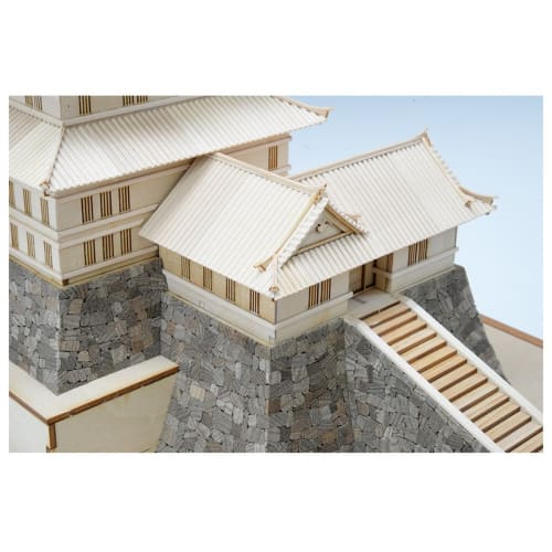 Woody Joe 1/150 Odawara Castle Wooden Model Assembly Kit