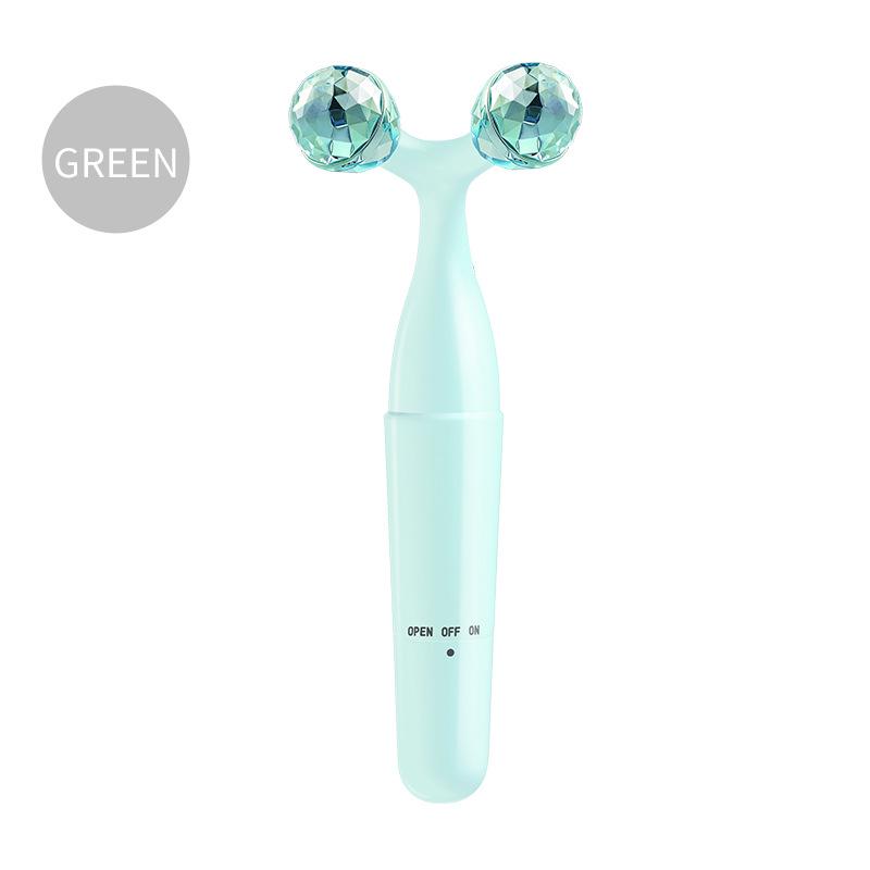 3D Electric Facial Slimming Device - V-Face Vibrating Roller Massager