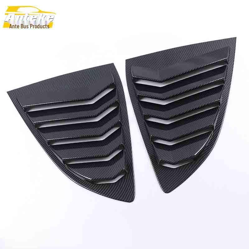 Compatible CR-V Rear Window Louver Side Anti-Scratch Decorative Panel for 20 Models