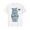 Hippo N Childrens Unisexs Girls T Shirt White S Vintage Fashion Designer Clothes Stretched Versatile