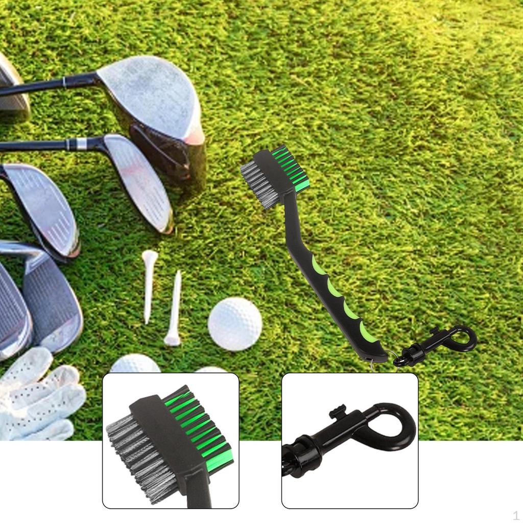 Golf Club Brush Cleaning Tool Comfortable Grip Putting Golfing Equipment Easily Attached To Bag