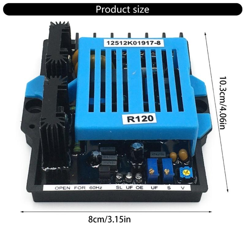 Effizientes R120 AVR Spannungsregler Stabilisierungsplatine für Stabile Generatorleistung & Sicherheit, Konstante Stromlieferung