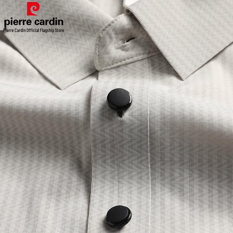 Pierre Cardin Men's Wrinkle-Resistant Ice Silk Polo T-Shirt