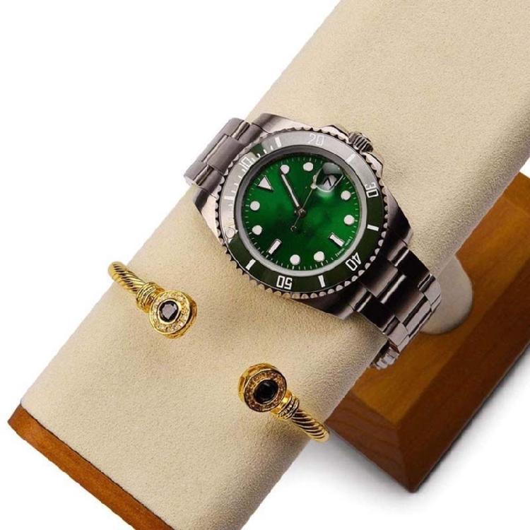 Minimalist Jewelry Display Stand Walnut Wood Structure With Soft Velvets Surfaces Space Saving Showcase Rack