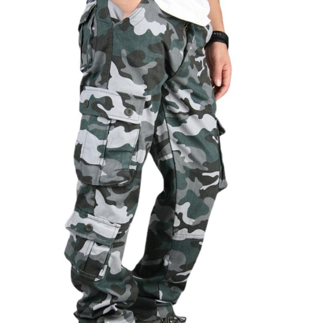 Multi-pocket Four Seasons Multi-functional Outdoor Casual Trousers Men s Work Trousers Trousers Trousers Large Size Men s Trousers Tactical Trousers 29