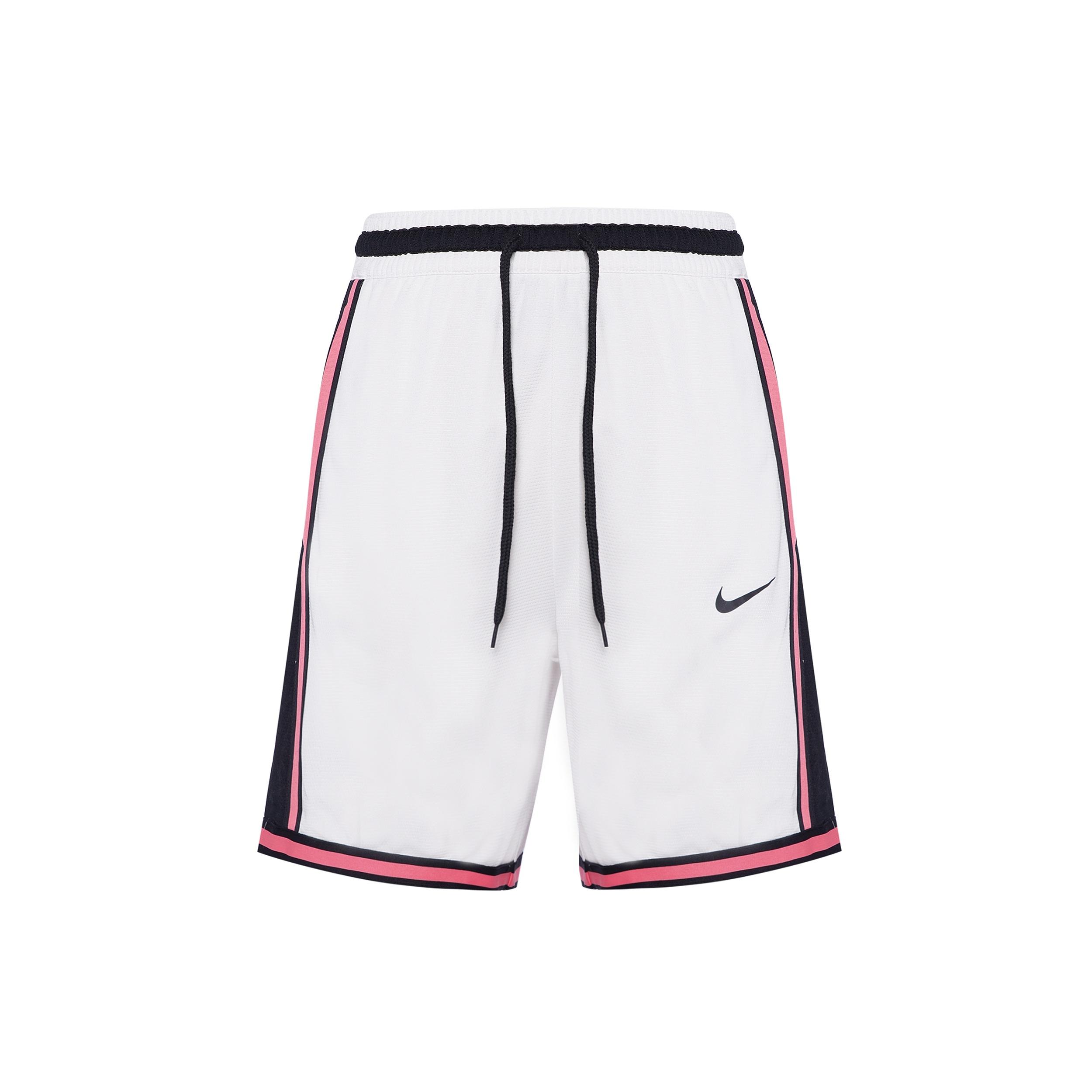 Nike Dri-FIT DNA Shorts White Black Pink Men s CV1898-030 XXXL
