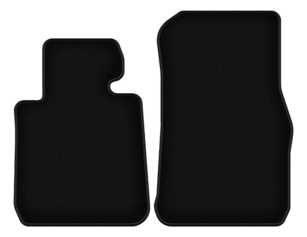 BASIC front velour floor mats for: BMW 1 F22 coupe (2011-2019)