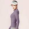 Womens Slim Fit Long Sleeve Running Jacket Breathable Gym Top With Stand Collar Yoga Fitness Workout