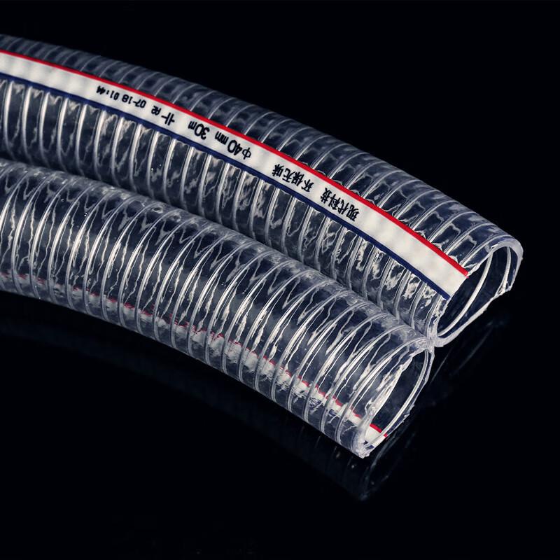 Hengdunda PVC Steel Wire Reinforced Transparent Hose