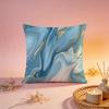 Bold Icy Blue Flame Art Cushion Cover Comfortable Durable Pillow Cover MultiScene for Home Office Car Sofa