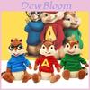 Cuddly Alvin And The Chipmunks Plush Soft Stuffed Animal Doll Toy Gift
