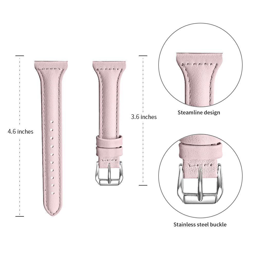 Boucle de bracelet en cuir Garmin Venu 4 41mm/2S 3S Bracelet souple Bracelet de remplacement Correa pour Forerunner 265S/255S