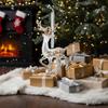 Shatterproof Acrylic Snowflakes Hanging Decorations For Indoor and Outdoor Christmas Displays