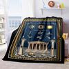 1PC Freemason Home Suitable All Seasons Soft Comfortable Blanket Sofa Office Travel Home Use Great Gift Idea
