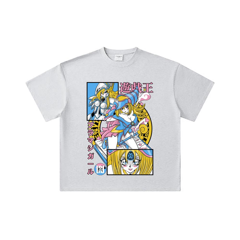 260 GSM Double Yarn 32 Count 100% Cotton Yu-Gi-Oh V4 Maga Obscura Print Unisex Heavy Cotton T Shirt