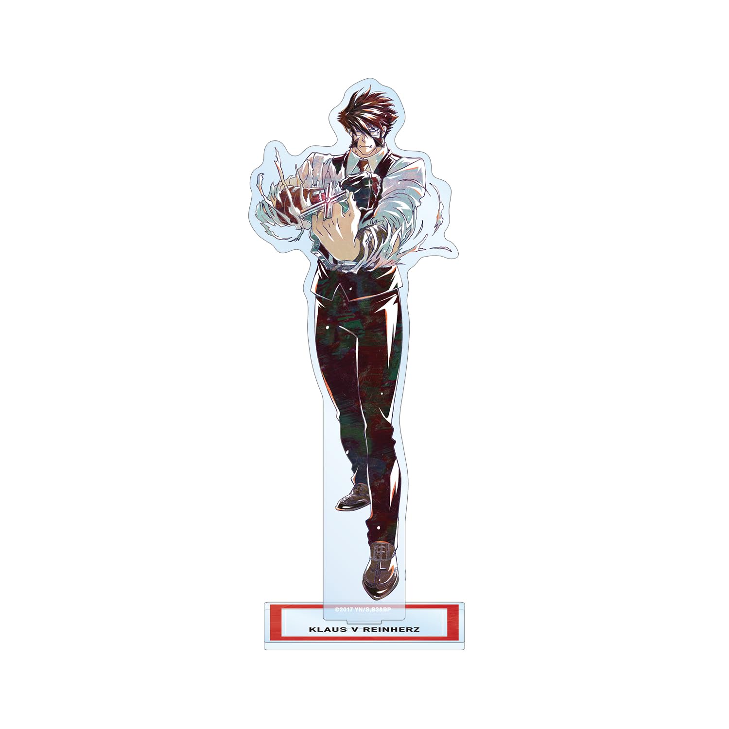 

TV Anime Blockade Battlefront Klaus V Reinherz Ani Art 4th Edition Big Acrylic Stand Blood & BEYOND