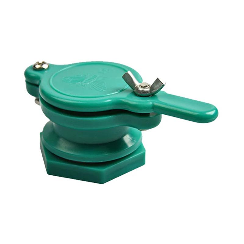 Bee Honey Tap Valve Extractor: Plastic Honey Flow Outlet Separator Beekeeping Tool зелёный