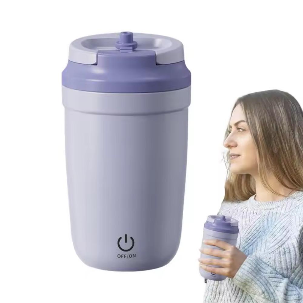 400ml Self Stirring Coffee Mug Electric Tumbler Drinkware Automatic Mixing Cup  Protein Powder
