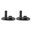 2PCS Inflatable Boat Tent Base PVC 180 Degree Rotation Kayak Canopy Mount Base for Rowing Boat Speedboat